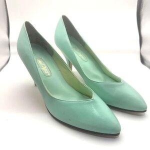 Elegant Mint Green Women's Heels